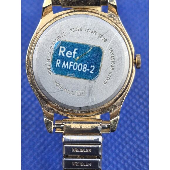 Vtg Disney Lorus Quartz MICKEY MOUSE Ladies Watch 6" Goldtone Band w/New Battery - Picture 10 of 11
